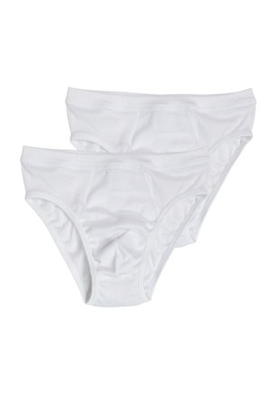 2 PACK FILO DI SCOZIA - Slip - bianco