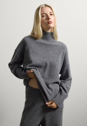 Strickpullover - grey marl