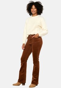 LolaLiza FLARED - Kelnės - light camel