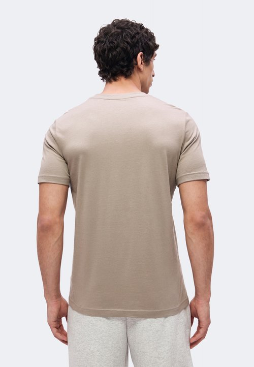 PUMA 2 COLOR SMALL NO. 1 LOGO TEE - Sports T-shirt - mouse gray — foto 3
