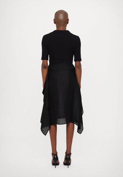 Henrik Vibskov UNCUT SKIRT - Jupe trapèze - black