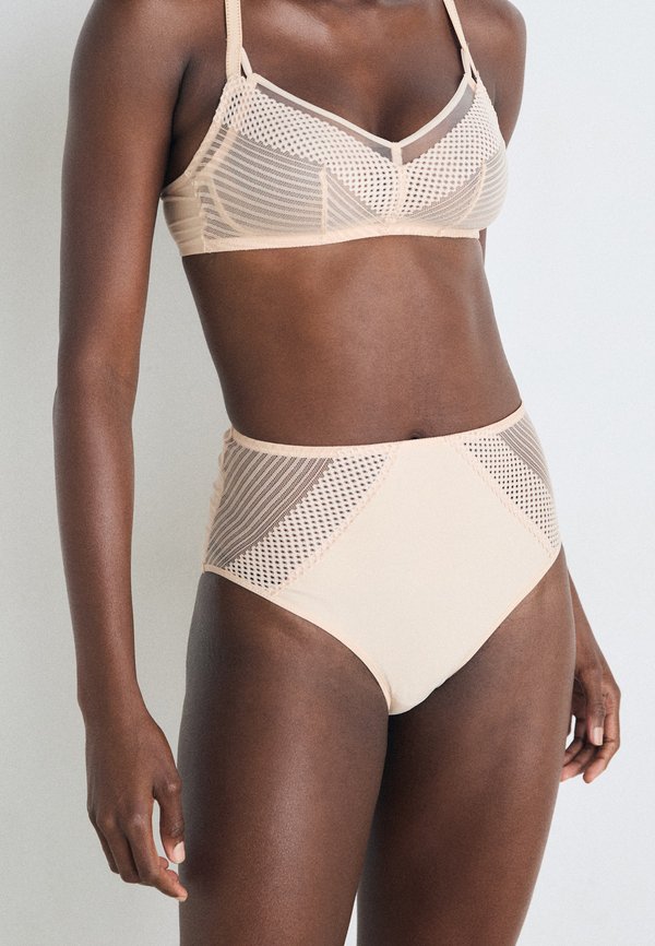 PULP PLAY HIGH WAISTED FULL BRIEF - Briefs - golden beige