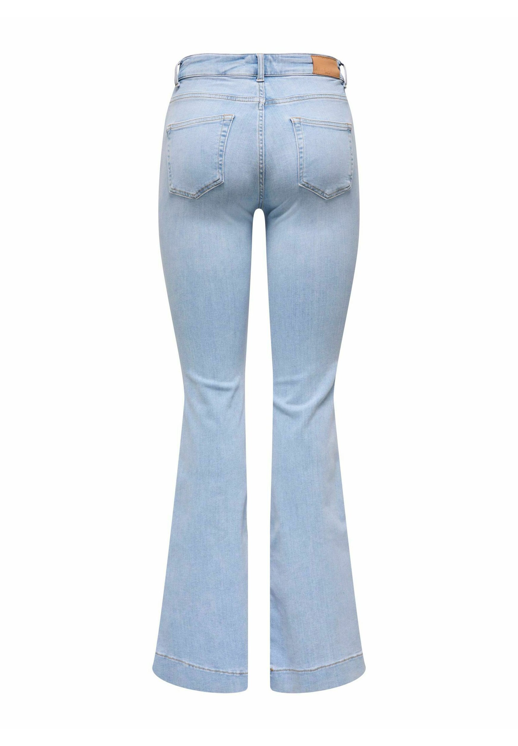 ONLY Retro flared fit ONLBLUSH Mid waist - Bootcut jeans - light