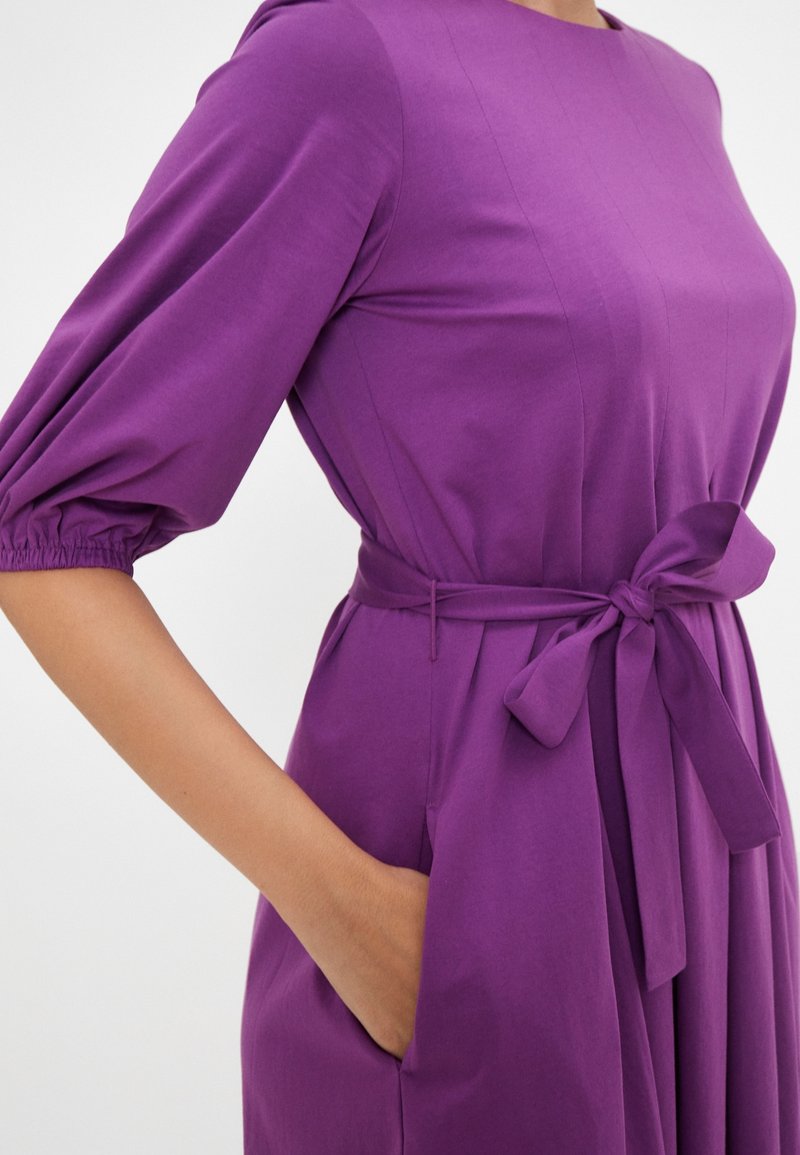 strapless open back dress Max Mara Purple Denim Coat sz 4 l Michael's Luxury Consignment – Michael's  Consignment NYC