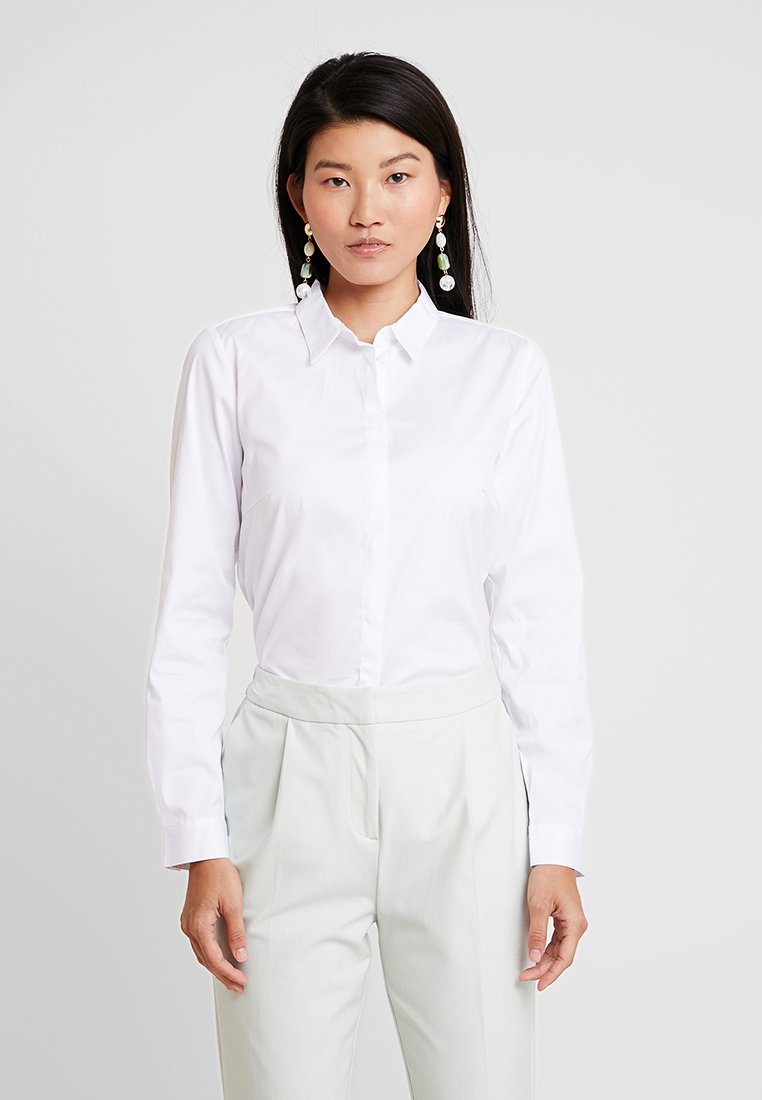 Esprit Collection SOFT BUSINESS - Hemdbluse - white/weiß