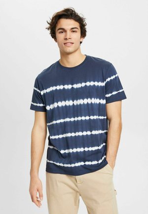 REGULAR FIT - Triko s potiskem - navy