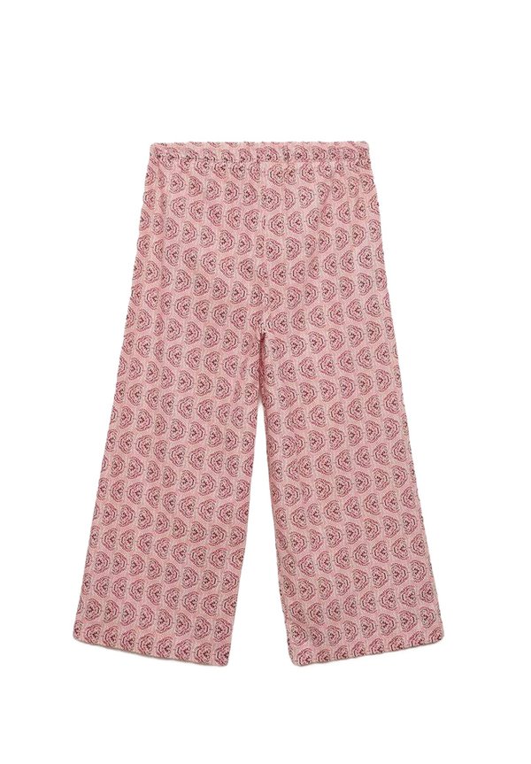 BEDRUCKTE - Trousers - rosa2