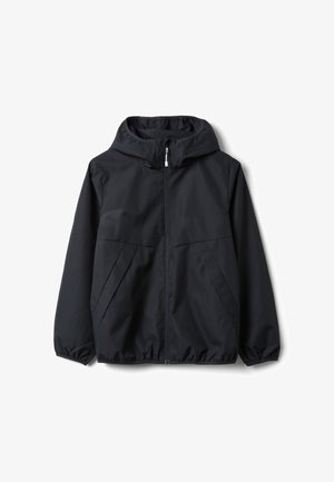 OVS, OVERSIZED RAIN JACKET HOOD ZIP FOR BOYS - Outdoorjas - black