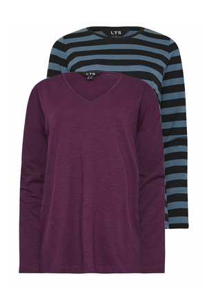 2 PACK - Long sleeved top - purple