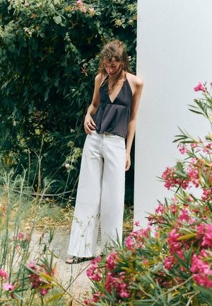 Mango Kids, TEEN - Jean boyfriend - off white