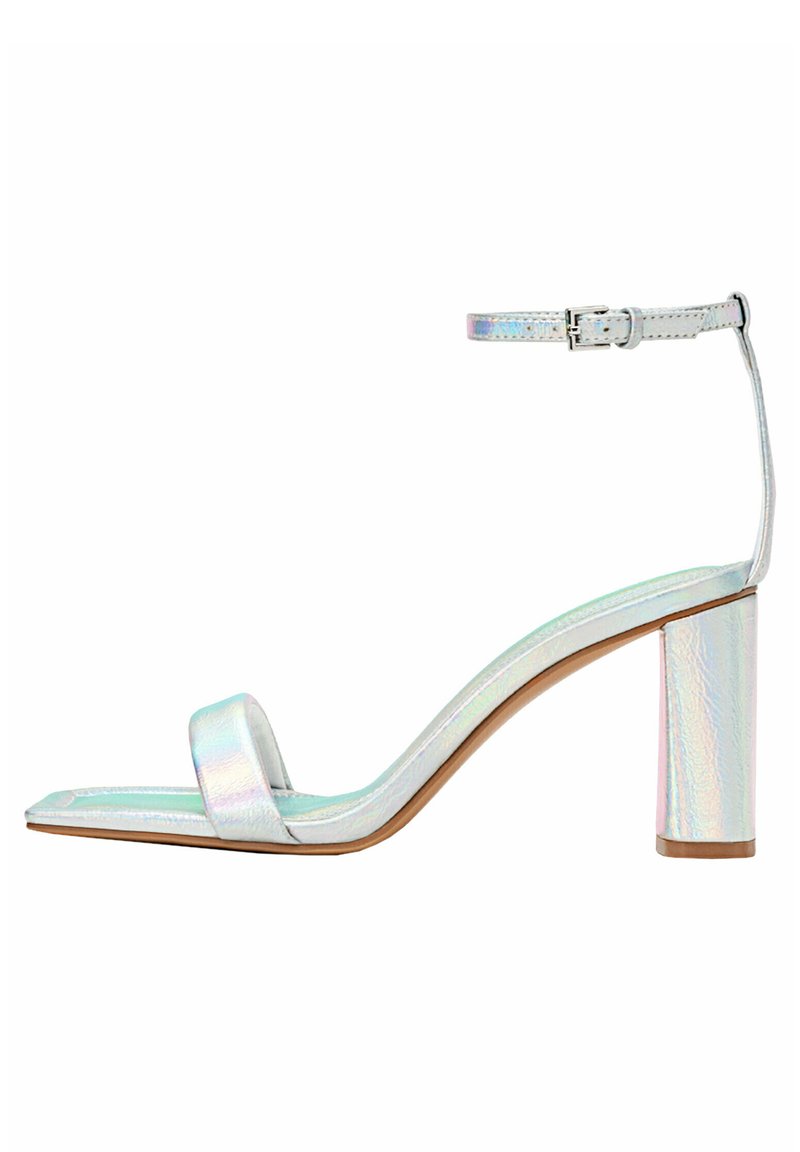Damen Pumps | Stradivarius MIT GESTEPPTEN RIEMCHEN High Heel Sandalettesilver/silberfarben - OT59651 Damen Pumps | Stradivarius MIT GESTEPPTEN RIEMCHEN High Heel Sandalettesilver/silberfarben - OT59651