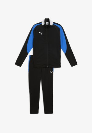 INDIVIDUALLIGA SET - Trening - black- white-ultra blue