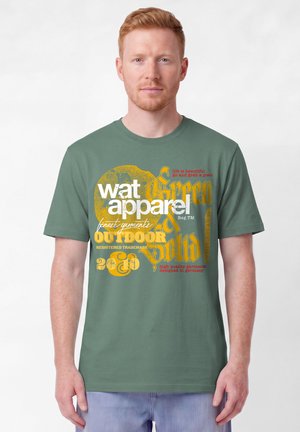 watapparel, LIMITED EDITION LOGO PRINT 02 UNISEX - T-Shirt print - green bay