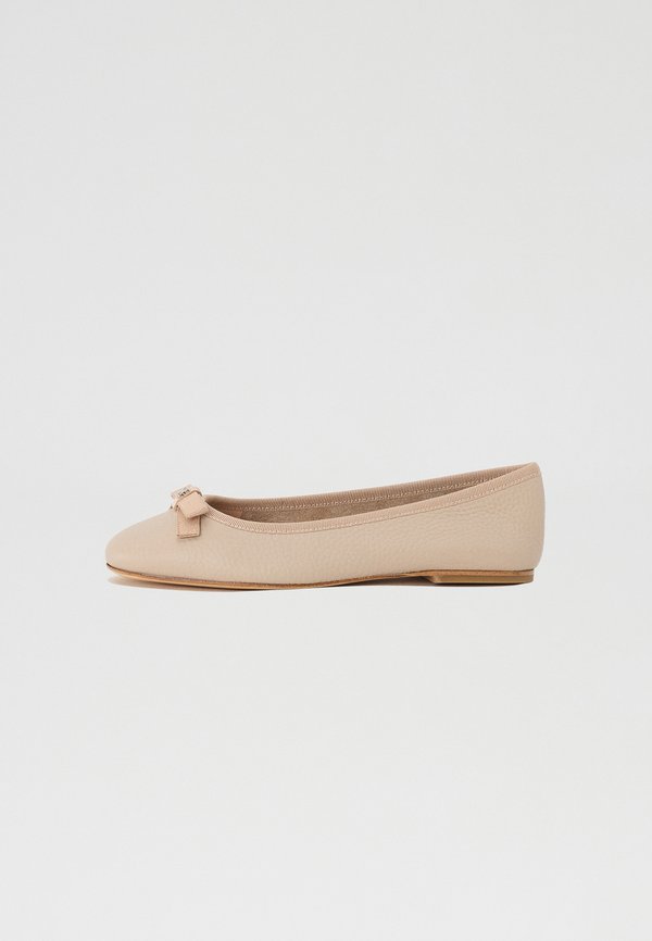 BALLET ANTILOPE CHAIN NIKEL - Ballet pumps - simply taupe