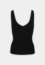 Débardeur Noir Vero Moda Taille 38 - Occasion En Très Bon état, Coupe Fluide Et Régulière
