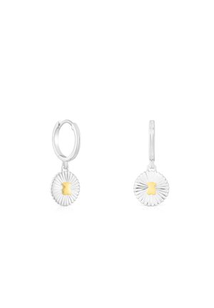 IRIS MOTIF - Orecchini - silver-coloured