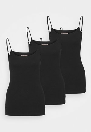 3 PACK - Top - black