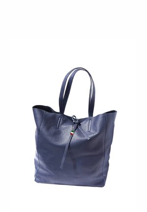 DrachenLeder SHOPPER SCHULTER - Tote bag - blau