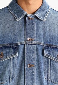 Topman Jeansjacka - blue