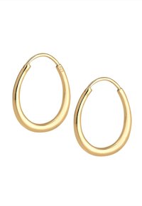 Elli OVAL SPECIAL HOOPS - Orecchini - gold-coloured