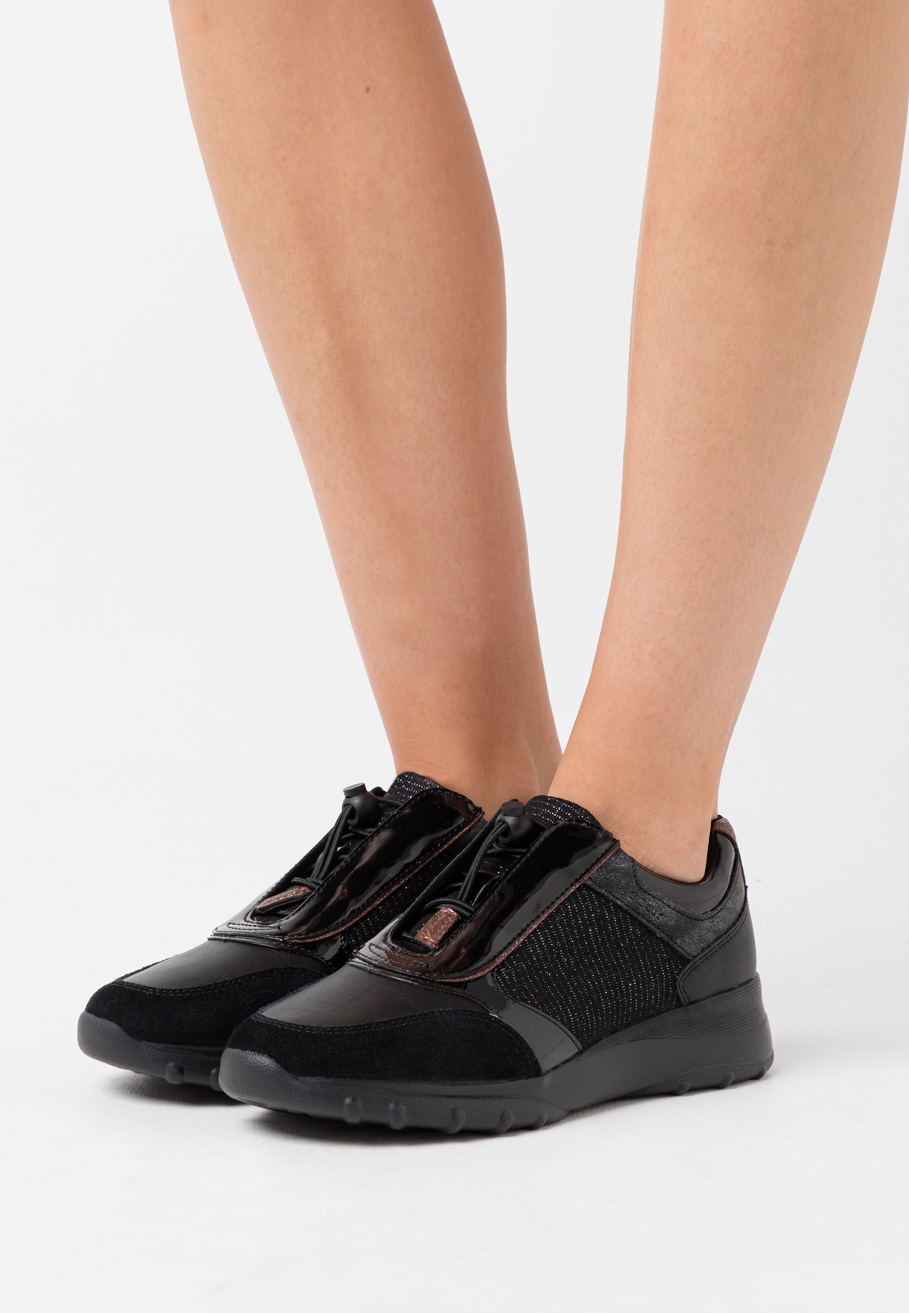 Geox ALLENIEE - Sneakers laag - black/Zwart - Zalando.nl