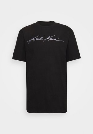AUTOGRAPH TEE UNISEX - Print T-shirt - black