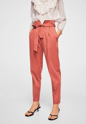 Pantalon classique - coral