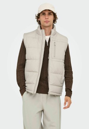 ONSJAKE QUILTED  - Weste - silver lining