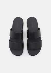 Calvin Klein DOUBLE STRAP - Ciabattine - black