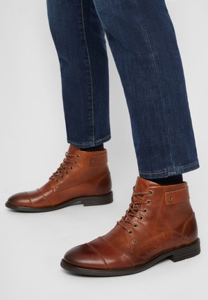 LEGADORIEN - Stivaletti stringati - light brown