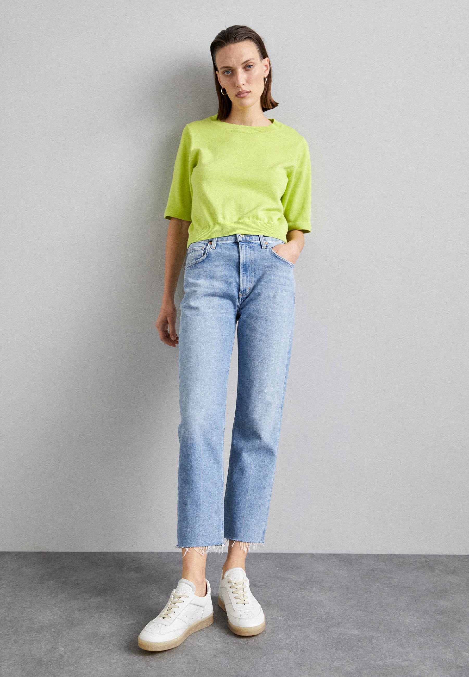 Citizens of Humanity DAPHNE CROP - Straight leg jeans - mirage