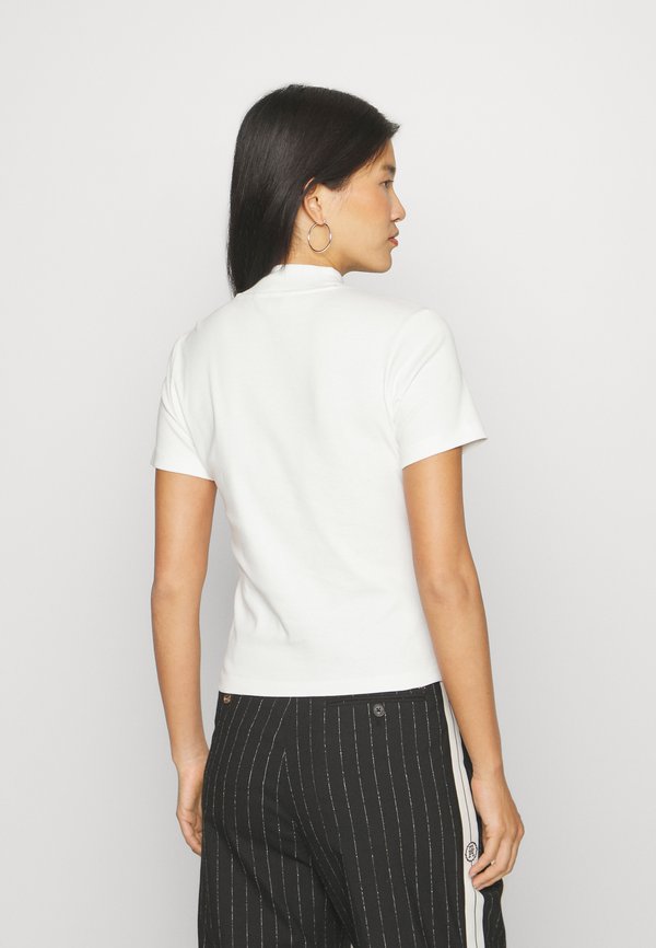 SLIM CODY CROP MOCK - Basic T-shirt - ecru4