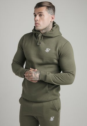 MUSCLE FIT OVERHEAD HOODY - Bluza - khaki