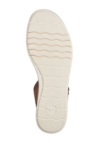Tamaris Sandalen met plateauzool - nut