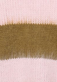The Ragged Priest CRUSH STRIPE - Maglione - pink/khaki