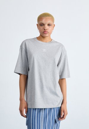 adidas Originals TEE - Navadna majica - medium grey heather