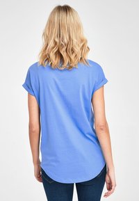 Next CAP SLEEVE - T-shirt med print - light blue