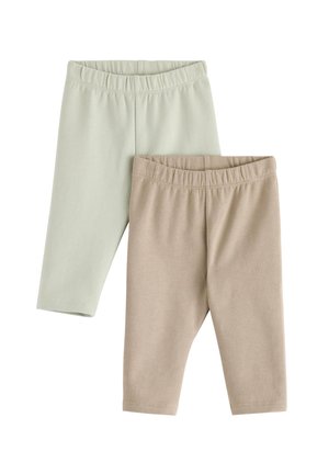 BRUSHED INSIDE BASIC  2 PACK - Leggingsit - light dusty green