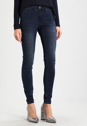 Vaqueros slim fit - blue-black denim