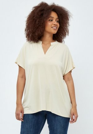 PCROSALINDA - Basic T-shirt - sandshell