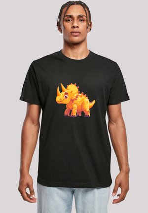 Print T-shirt - schwarz