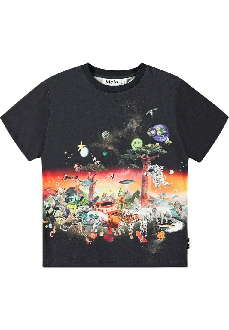 Molo T-shirt print oranje
