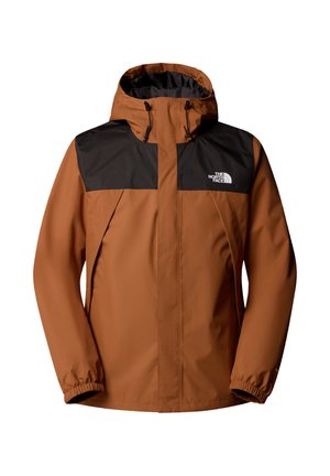 The North Face M ANTORA JACKET - Kuoritakki - burnt umber tnf black