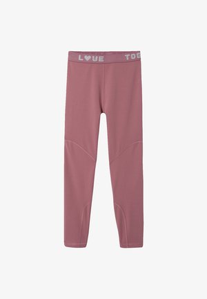 Vertbaudet, VERTBAUDET LEGGINGS MÄDCHEN - Leggings - Trousers - altrosa