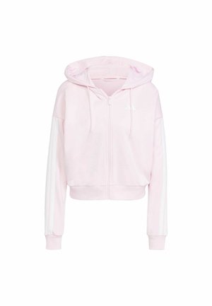 adidas Sportswear Vetoketjullinen college - clear pink   white