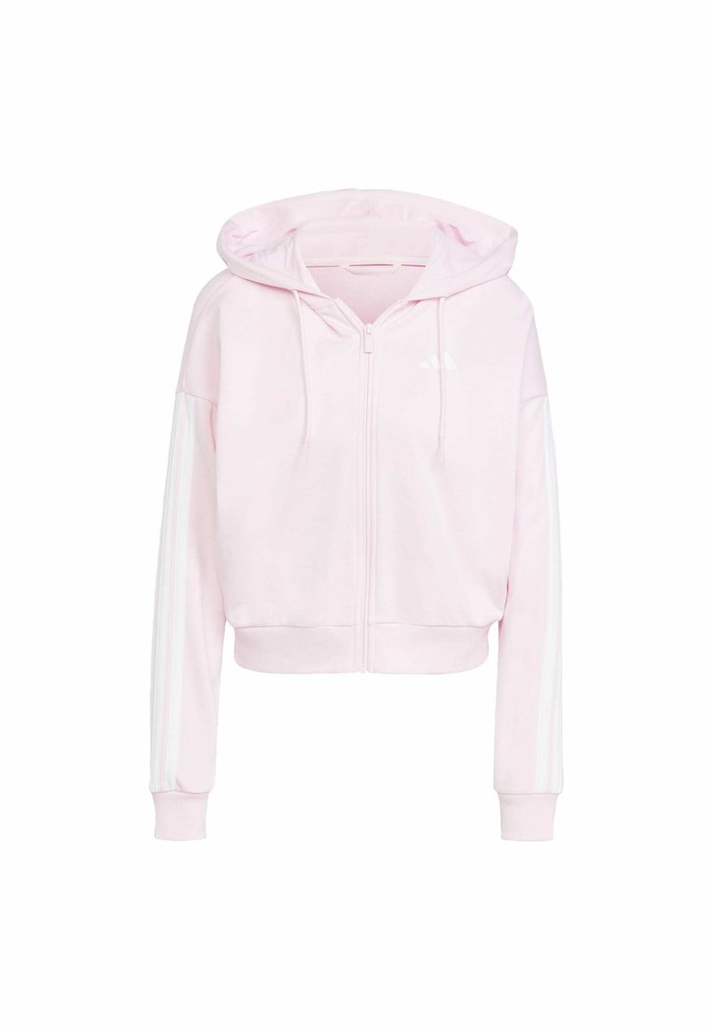 adidas Sportswear Sweater met rits roze