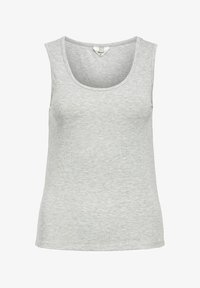 Unselected, light grey melange