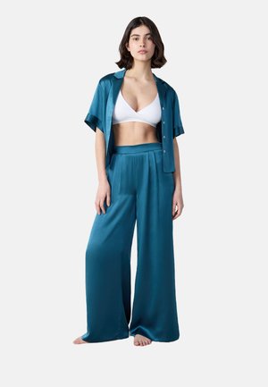 PEARLY - Pantaloni del pigiama - bleu pétrole