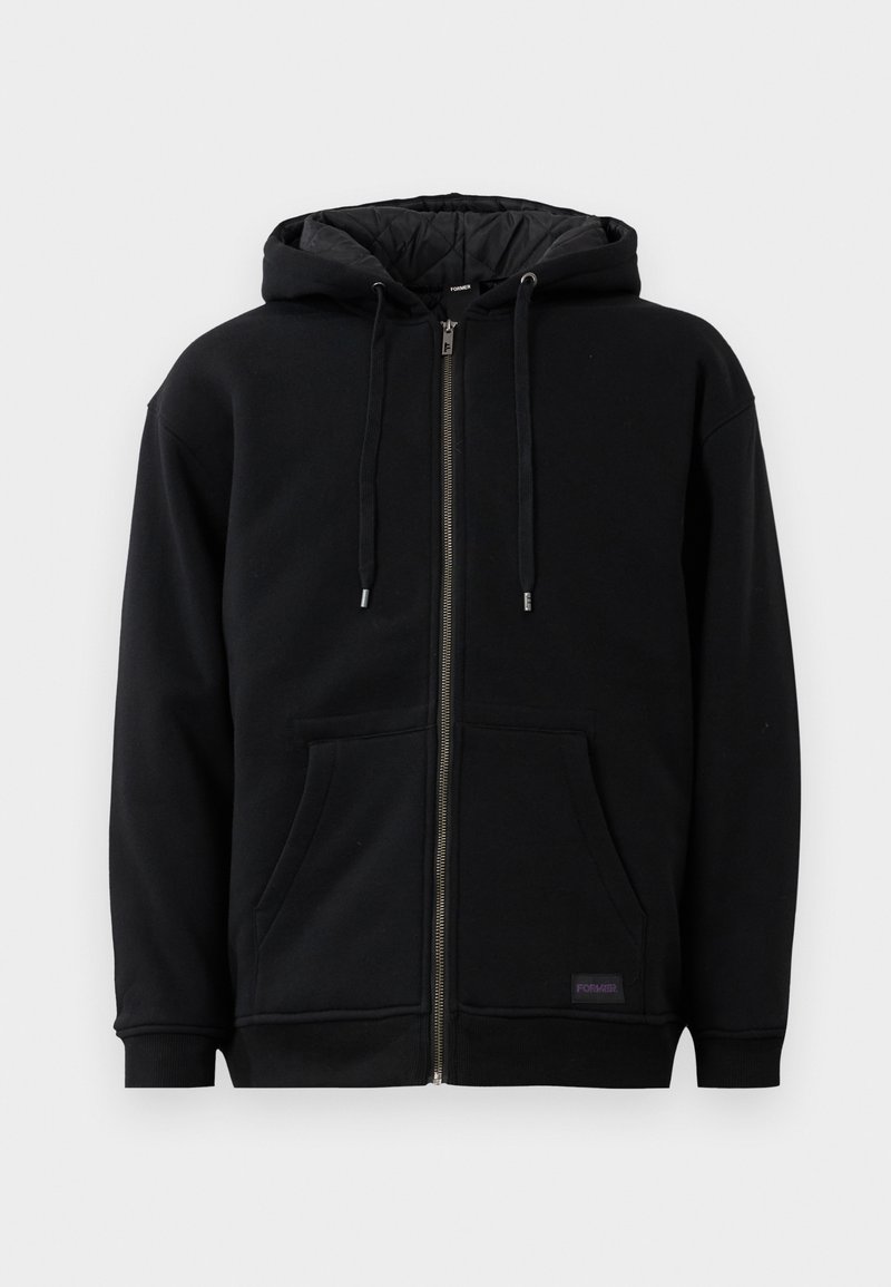 Former Sweater met rits zwart