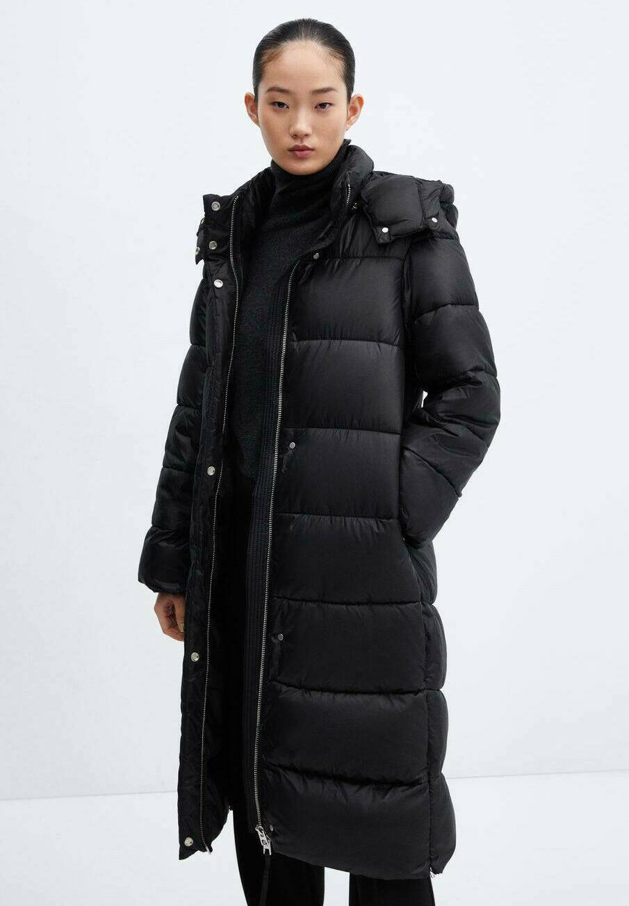 mango longline puffer coat